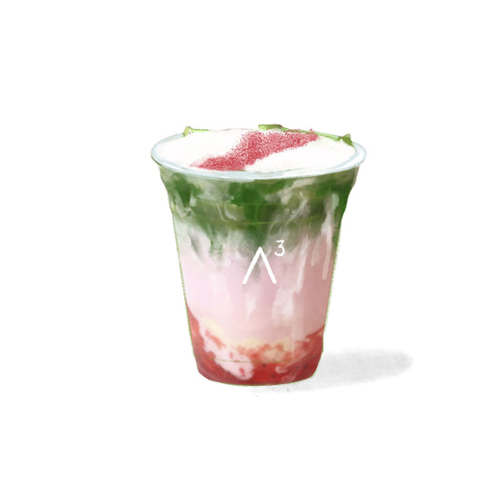 Strawberry Matcha Latte